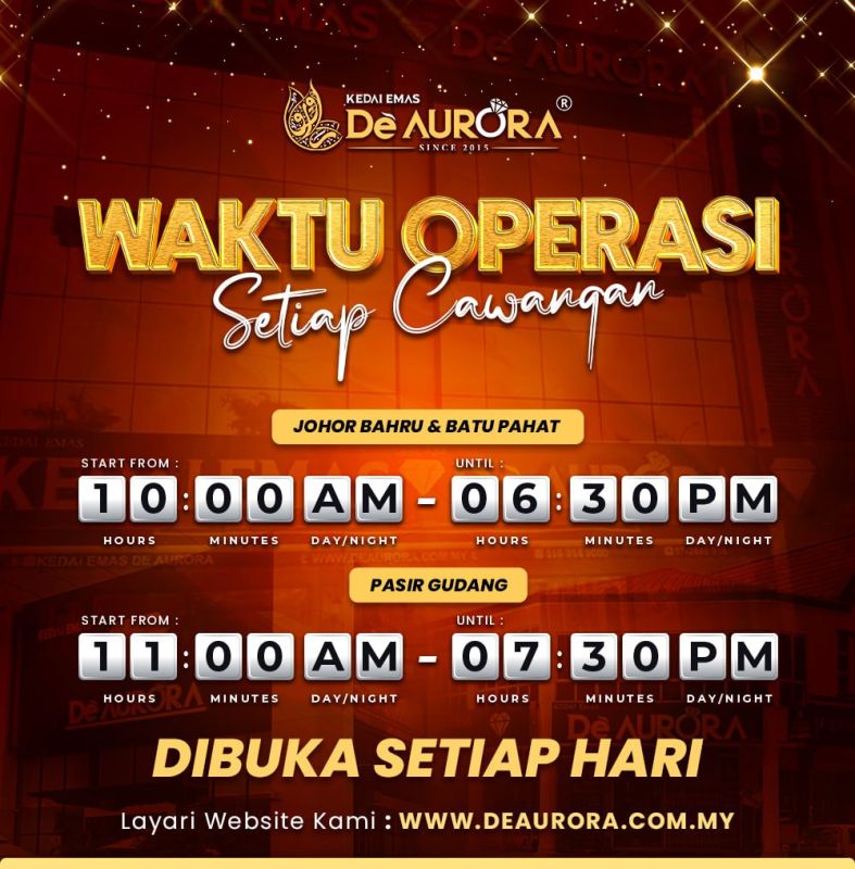 WAKTU OPERASI KAMI !