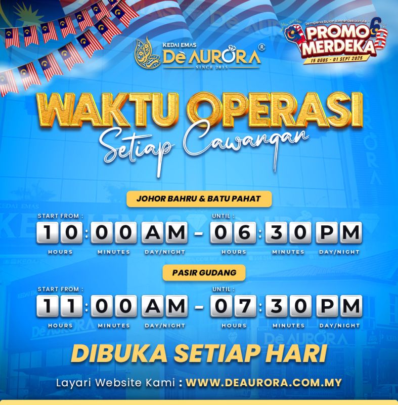 WAKTU OPERASI KAMI !