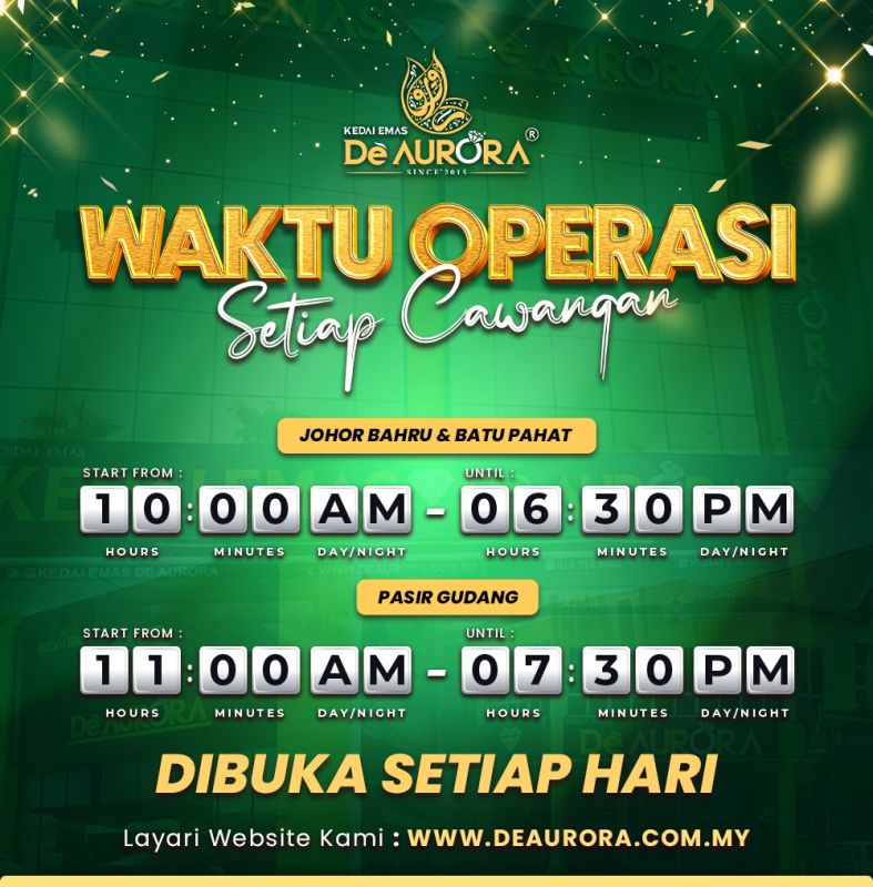 WAKTU OPERASI KAMI !