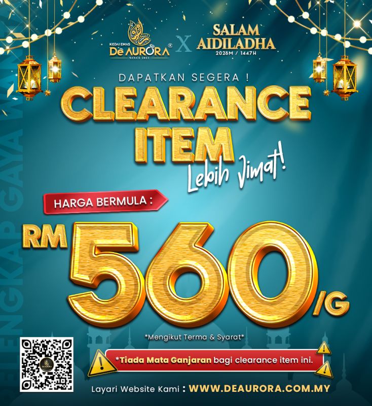 PROMOSI CLEARANCE ITEM !!