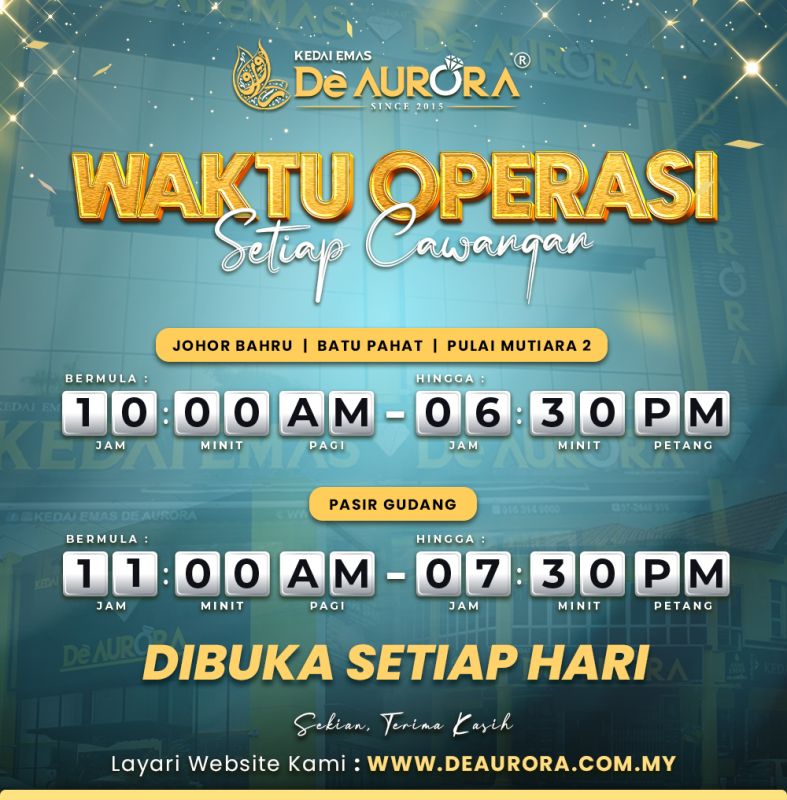WAKTU OPERASI KAMI !