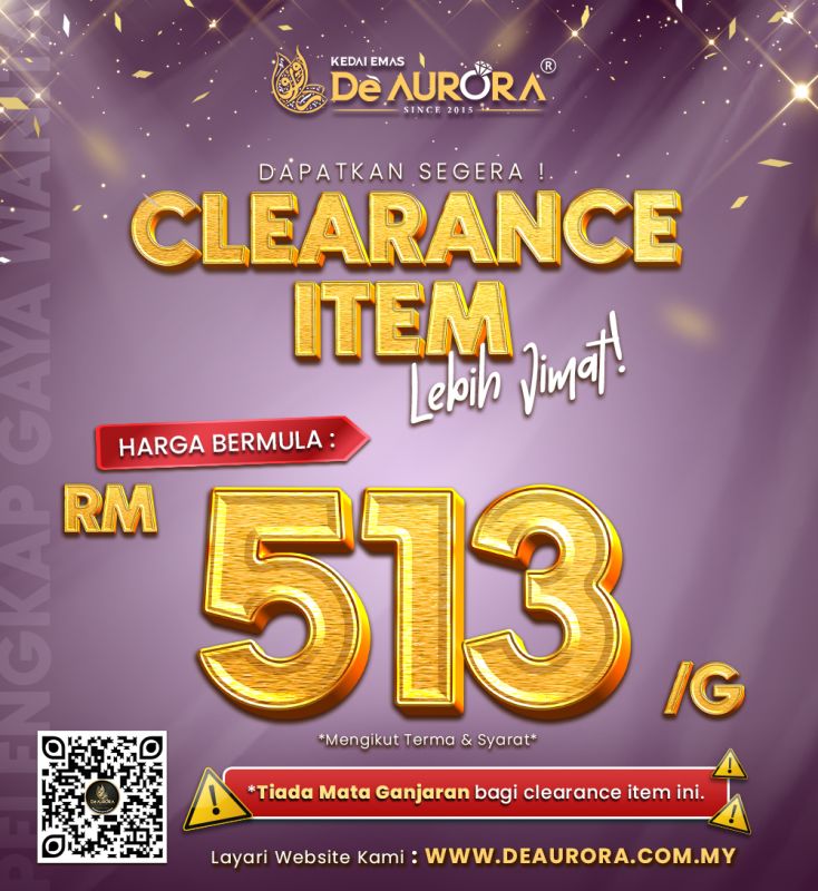 PROMOSI CLEARANCE ITEM !!
