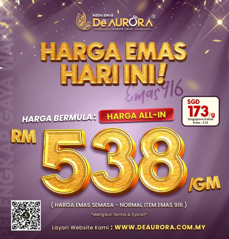 HARGA BERMULA 538/G