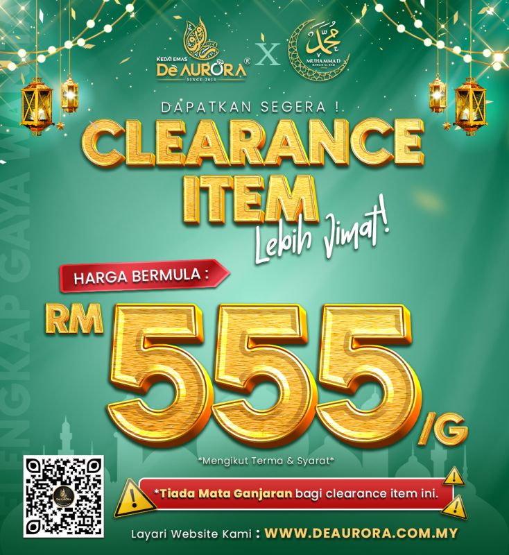 PROMOSI CLEARANCE ITEM !!
