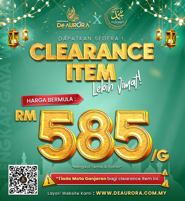 PROMOSI CLEARANCE ITEM !!