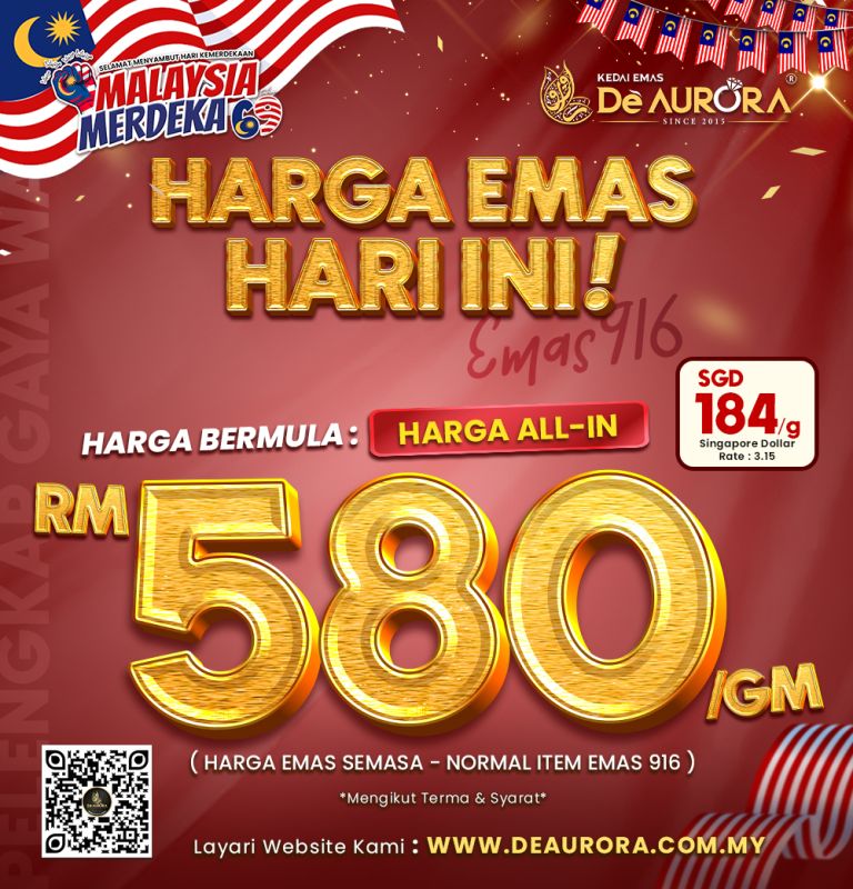 HARGA BERMULA 580/G