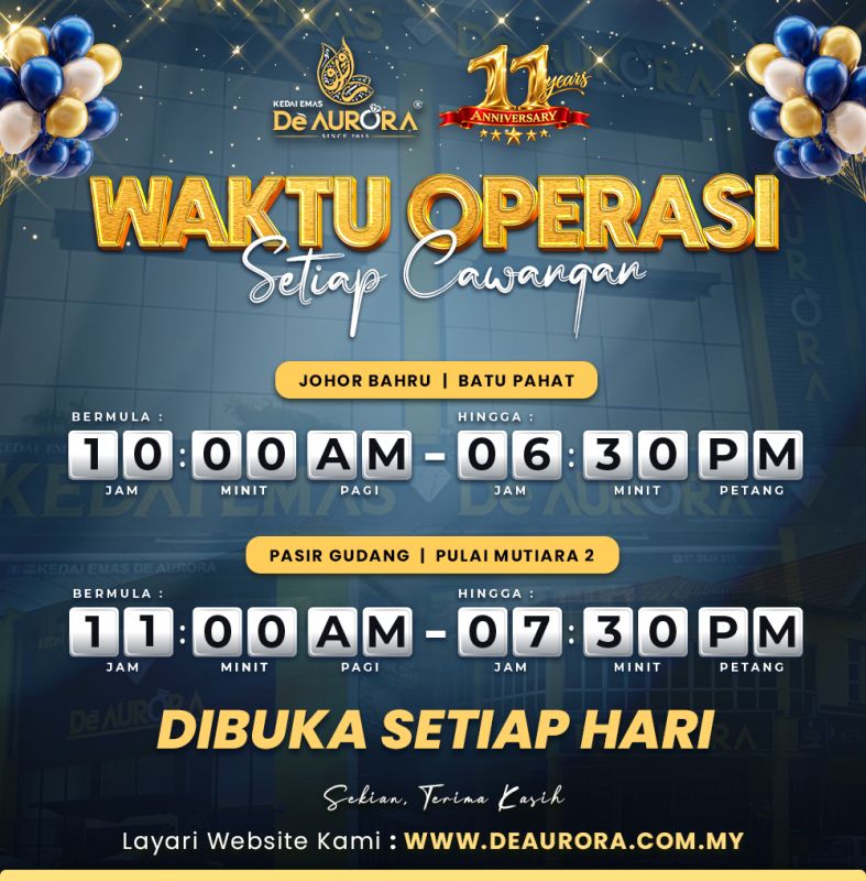WAKTU OPERASI KAMI !