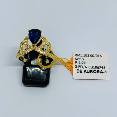 Cincin Permata 916