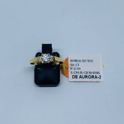 Cincin Permata 916 - ZIRCONIA