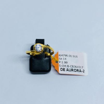 Cincin Permata 916 - ZIRKONIA