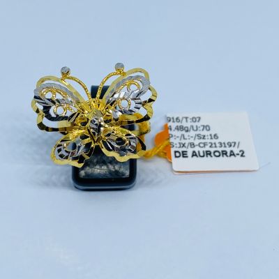 Cincin Fesyen 916 - BUTTERFLY 2C