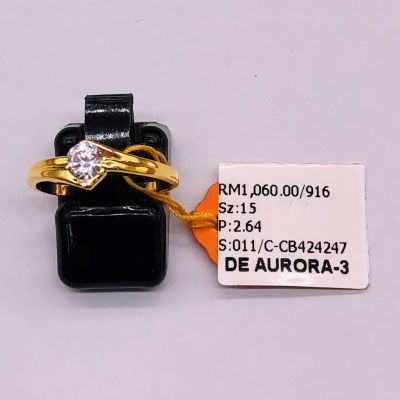 Cincin Permata 916 - TUNANG & NIKAH