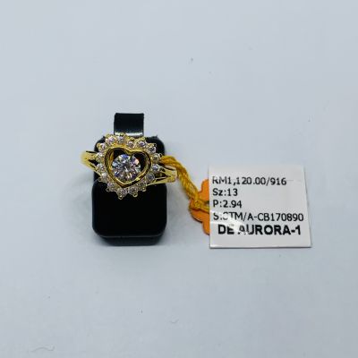 Cincin Permata 916 - FESYEN