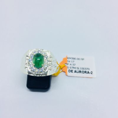 Cincin Perak 925 - HIJAU