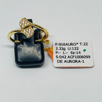 Cincin Fesyen 916 - AURO ITALIA STONE 1C