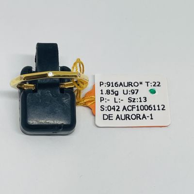 Cincin Fesyen 916 - AURO ITALIA STONE 1C