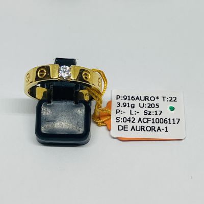 Cincin Fesyen 916 - AURO ITALIA STONE 1C