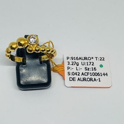 Cincin Fesyen 916 - AURO ITALIA STONE 1C