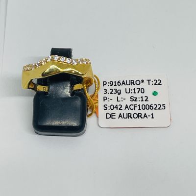 Cincin Fesyen 916 - AURO ITALIA STONE 1C