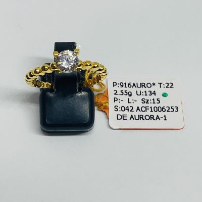 Cincin Fesyen 916 - AURO ITALIA STONE 1C