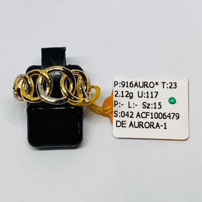 Cincin Fesyen 916 - AURO ITALIA 2C