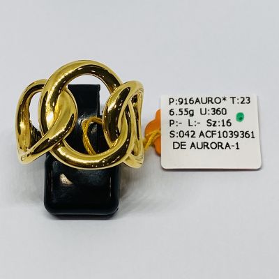 Cincin Fesyen 916 - AURO ITALIA 1C