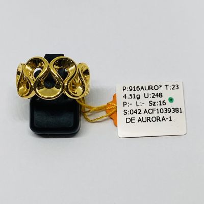 Cincin Fesyen 916 - AURO ITALIA 1C