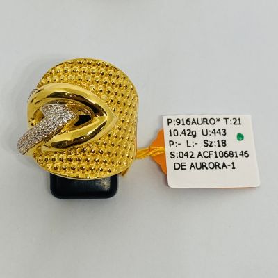 Cincin Fesyen 916 - AURO ITALIA 2C