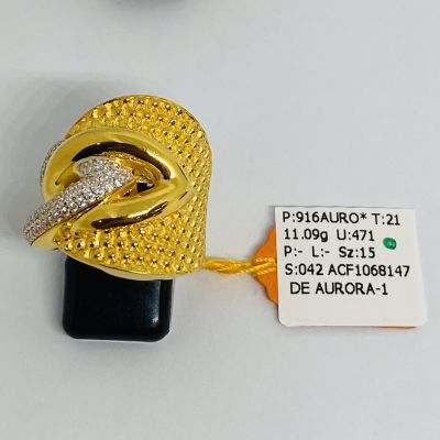 Cincin Fesyen 916 - AURO ITALIA 2C