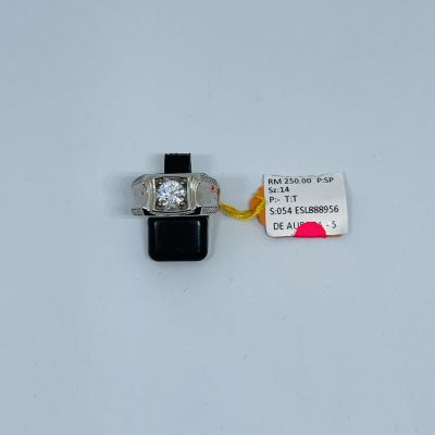 Cincin Perak 925 - BATU PUTIH