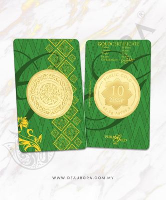 GOLDCOIN 10 Dinar (public gold)
