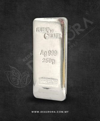 Silverbar Public Silver Bullion Bar 250g (Ag 999)